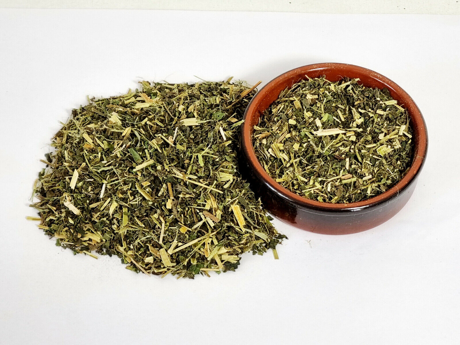 Eibisch Blätter und Stängel geschnitten