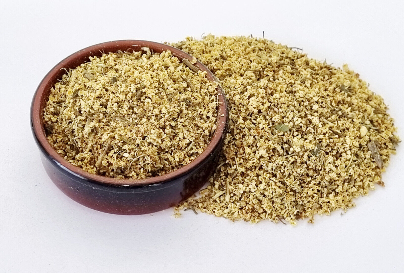 Holunderblüten geschnitten