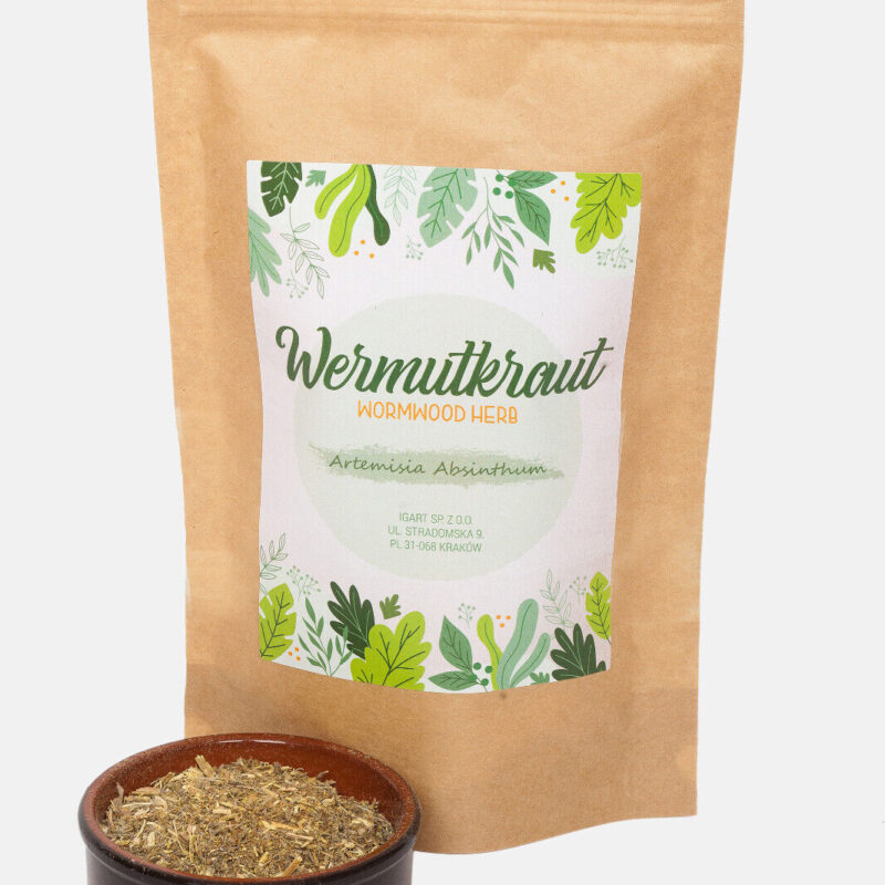 Wermutkraut geschnitten