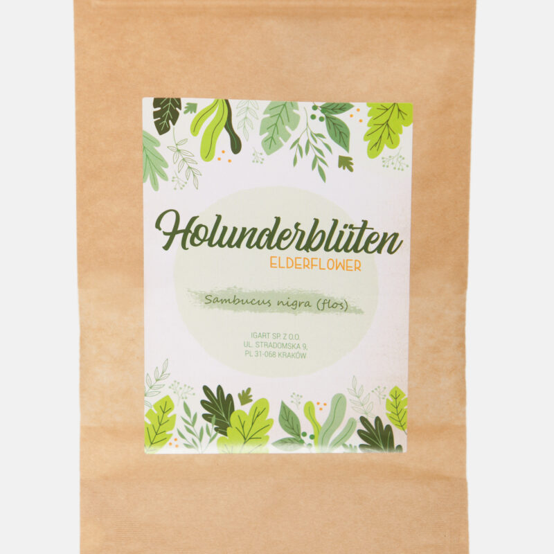 Holunderblüten geschnitten
