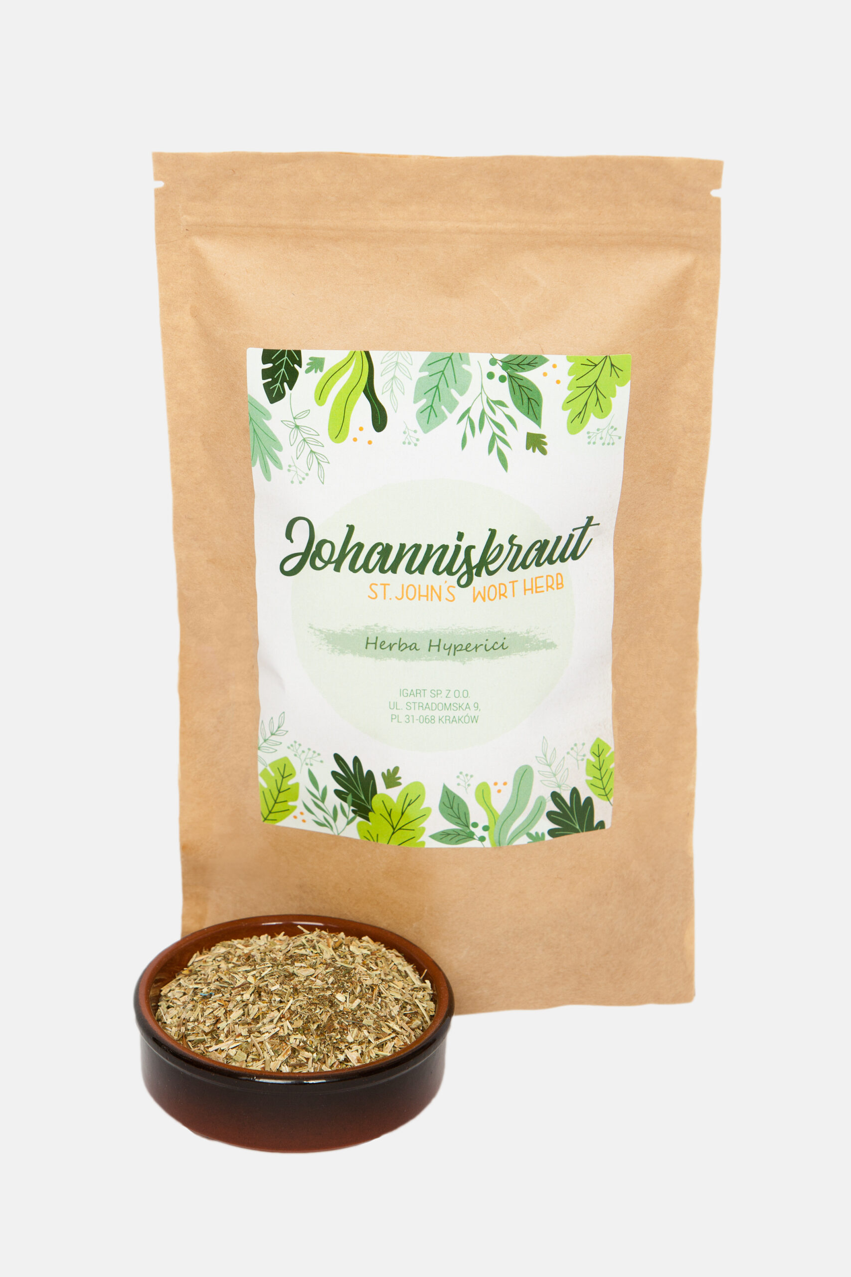 Johanniskraut geschnitten