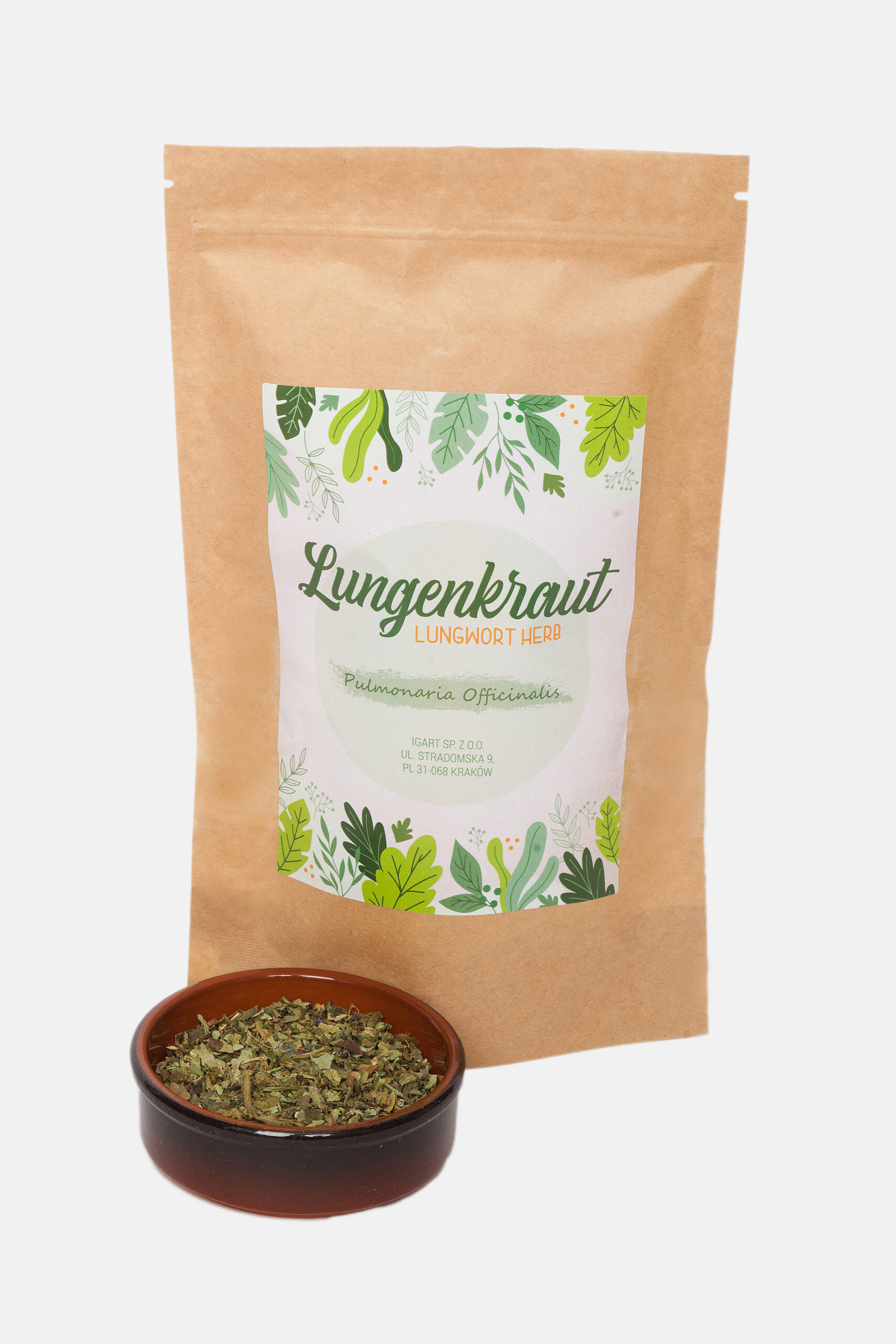 Lungenkraut geschnitten