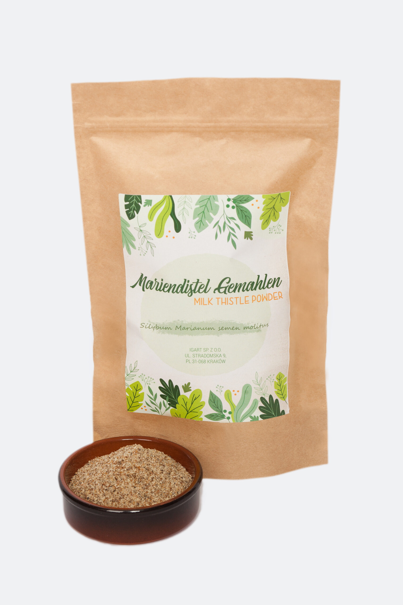Mariendistel gemahlen