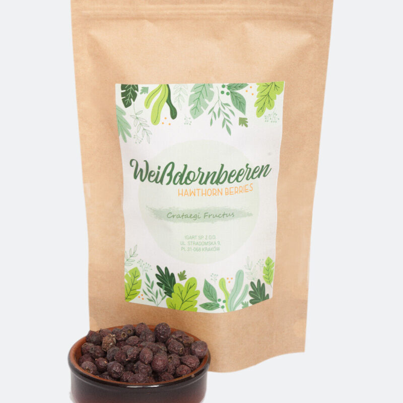 Weißdornbeeren getrocknet