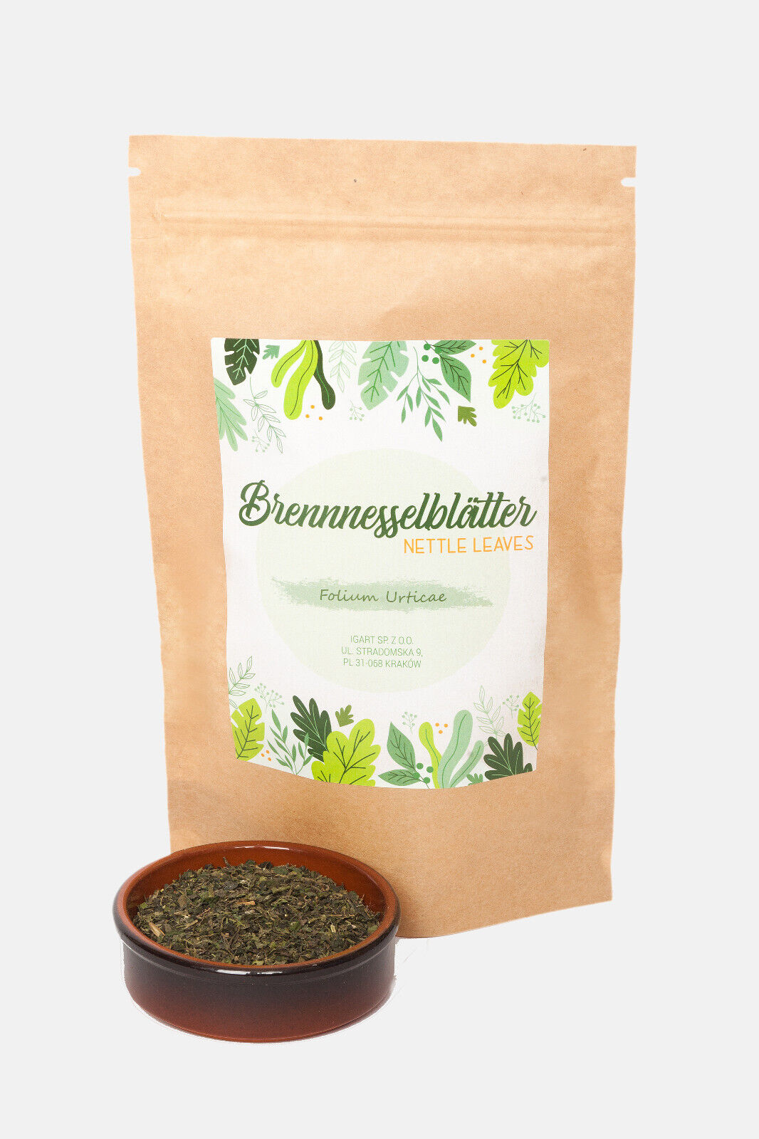 Brennnesselblätter geschnitten - obrazek 3