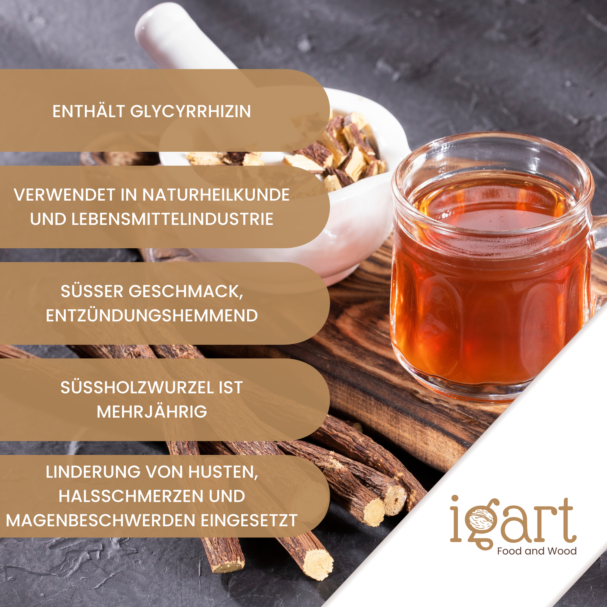 Süßholzwurzel geschnitten - obrazek 4