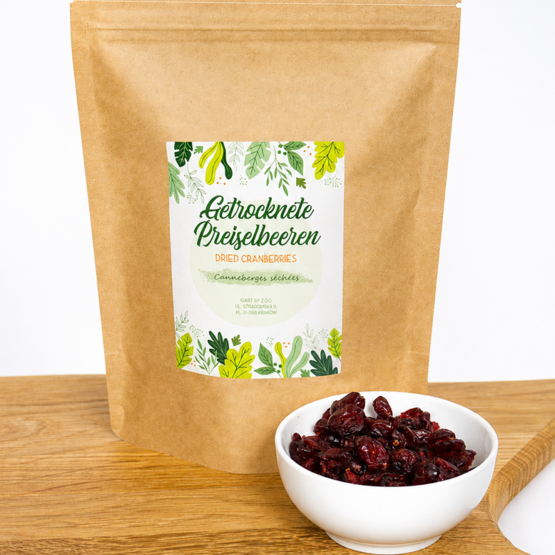 Preiselbeeren getrocknet